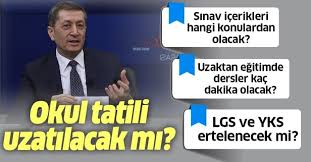 Bakan selçuk, 4 yaş ve 3 yaşı da dikkate alarak, bakanlık olarak, aile, çalışma ve. Son Dakika Okul Tatili Uzayacak Mi Milli Egitim Bakani Ziya Selcuk Canli Yayinda Acikladi Takvim