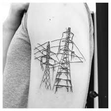 Image result for quirky pylon tattoo