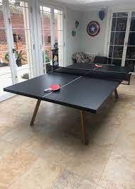 My family is slightly obsessed with table tennis. Table Tennis Dining Table Luxury Pool Tables Pool Dining Table Experts In 2021 Table Tennis Room Pool Table Dining Table Luxury Table