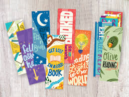 celebrate reading with these free printable bookmarks