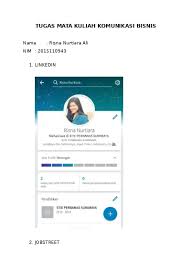 Carilah penyelesaian yang dapat diterima kedua belah pihak. Top Pdf Tugas Mata Kuliah Komunikasi Bisnis 123dok Com