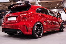 Mercedes Benz A45 Amg Tuned By Mcchip Dkr Mercedes Hatchback Mercedes A45 Amg Mercedes A45