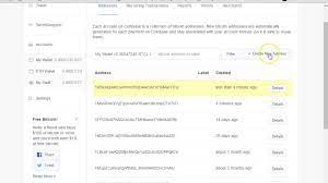 Change bitcoin address coinbase best etfs per sector. How To Create A New Wallet Address On Coinbase Youtube