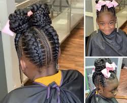 The bun section was done using j umbo braiding hair, below is a list of everything you will. Natural Hair Little Girl Braid Hairstyles Novocom Top