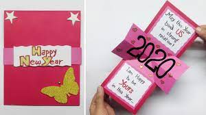 Home/new year activities/awesome new year greetings card design 2020. How To Make Happy New Year Card 2020 New Year Greeting Cards Latest Design Handmade 165 Youtube
