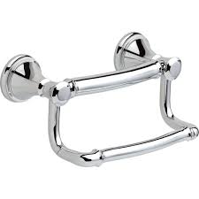 Delta Decor Assist Traditional Toilet Paper Holder With Assist Bar In Chrome 41350 Toilet Paper Holder Wall Mounted Toilet Pedestal Toilet Paper Holder