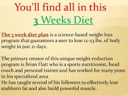 3 Weeks Diet Program Lose Weight In Just 21 Days