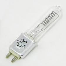 It has a kelvin temperature of 3200 at 27500 lumens and is rated at 300 life hours. Osram Fel 11 93 54570 120v 1000w 2 Pin G9 5 64743