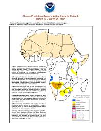 An average of less than 1,000 millimeters of rain falls per year across most of africa (map 1). Climate Prediction Center S Africa Hazards Outlook March 19 March 25 2015 Angola Reliefweb