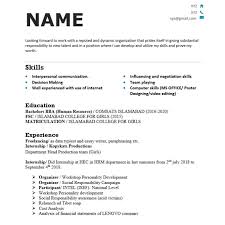 Curriculum vitae example tips for writing your cv need some inspiration to create a professional cv? Make A Simple Resume Tablon