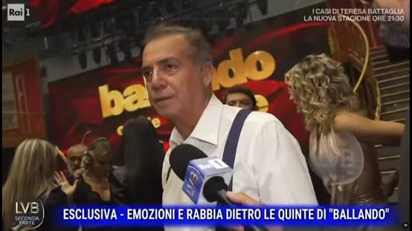 Massimo Ghini non ha preso benissimo l'eliminazione da Ballando con le  Stelle. A La Volta Buona sono state mandate le immagine inedite girate  dall'inviato Domenico Marocchi che ha preso l'attore abbastanza stizzito