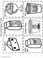 Printable meal tracking sheets for kids from nourish interactive. Healthy Food Coloring Pages Food Groups