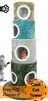 What A Cool Modern C Modern Cat Tree Cat Tree Plans Cool Cat Trees