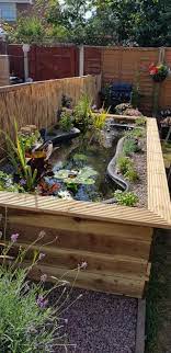 Raised Bed Pond Garden Pond Design Diy Ponds Backyard Fish Pond Gardens