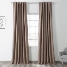 Westelm.com has been visited by 100k+ users in the past month Exclusive Fabrics Furnishings Formal Taupe Rod Pocket Blackout Curtain 50 In W X 84 In L Boch 2018111 84 The Home Depot
