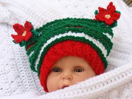 Ravelry: 234 Baby Poinsettia Hat pattern by Sandy Powers