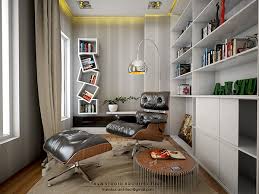 Lightning in the study room need to play much importance for reading and writing properly and light should be planned strategically to avoid strain on eyes. Reading Room Interior A N Studio On Behance