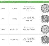 Aluminum Beer and Beverage can Ends - Aluminum cans end...