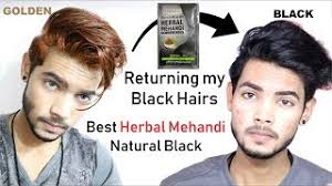 8 x godrej kali 3grams black mehendi henna hair color. Returning My Black Hair Best Herbal Mehandi Natural Black Youtube