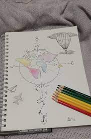 Art World Love Travel Diary Art Travel Art Journal Travel Art Kit