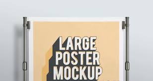 43 Psd Blank Mock Ups Action Files Design Bump Poster Mockup Mocking Psd