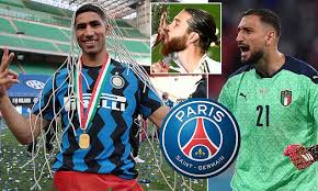 Account ufficiale di gianluigi donnarumma portiere @azzurri instagram: Psg Will Sign Sergio Ramos Achraf Hakimi And Gianluigi Donnarumma