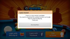 Whenever i open 8 ball pool game, it simply loads from 0 to 100% and then just starts loading and loading. 8 Ball Pool Game