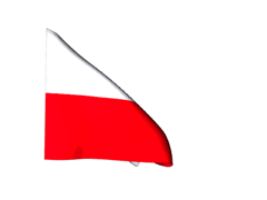 The colors white and red were earlier declared the official national colors in 1831 by the polish parliament in 1831. Flagge Polen Animierte Gif Gif Animation