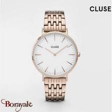 La montre cluse est aujourd'hui reconnue par beaucoup comme étant un accessoire de mode on se penche donc sur la marque cluse afin de découvrir ce que ces montres ont dans le ventre, et ce. Montre Cluse Collection La Boheme Multi Link Boitier Or Rose Boitier Et Bracelet En Acier Inoxydable