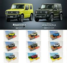 Our most recent review of the 2021 suzuki jimny resulted in a score of 7 out of 10 for that particular example. 1 64 Dorlop Suzuki Jimny Sierra Jb64 Jb74 Mk4 Iv 2018 2021 Full Color Dealer Set Ebay