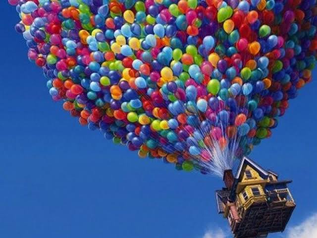 Bóng bay helium- Cần bao nhiêu bóng bay khí heli để nâng một người lên?