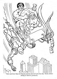 Peter parker, a child and a truck. Iron Man Christmas Coloring Pages 116 Fine Coloring Survey