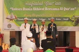 Haflatul imtihan atau haflah merupakan agenda tahunan yayasan. Haflatul Qur An Sukses Dunia Akhirat Bersama Al Qur An Sdit Hidayatullah