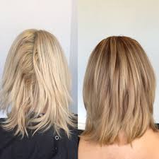 Rated 3 out of 5 by jasmine992 from it's ok i put this in my level 7 blonde hair. Cut Color Emily Malin