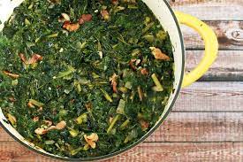 How To Cook Southern Mustard Greens With Onions And Bacon Recipe Mustard Greens Recipe Southern Greens Recipe Mustard Greens