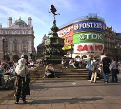 Piccadilly Circus Area London United Kingdom Piccadilly Circus Piccadilly London