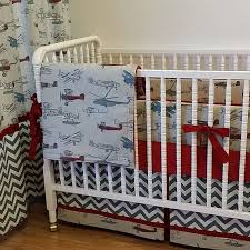 ⭐️ wowelife blue crib bedding sets for boys 7 piece travel car and airplane for babylittle pilot. Airplane Baby Bedding Made To Order 4 Pc Vintage Airplane Crib Bedding Set Crib Bedding Boy Baby Bed Baby Boy Room Decor