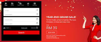 7 tips mudah dapatkan harga tiket tambang murah airasia muslimtravelbug. Airasia Year End Grand Sale 2018 From Rm39 Only