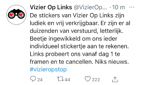 'vizier op links' was the first to point out that public procsecutor jacobien vreekamp has personal bonds with activist groups with a merit in lawsuits according to the left, 'vizier op links must be shut up as soon as possible. P1etnisdq2jsjm