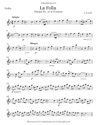 La Folia Toplayalong Com