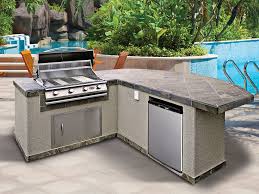 outdoor kitchen prefab decoration