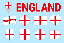 We offer various expressions and variations of the flag of the united kingdom. England Flag Vector Set Different Geometric Shapes Flat Style English Flags Collection Can Use For Sports National Stock Vector Illustration Of Geometric Icon 134562290