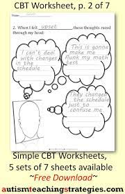 Maybe you would like to learn more about one of these? Pin By Joel Shaul On Free Downloads By Autism Teaching Strategies Cbt Worksheets Therapy Worksheets Cognitive Behavioral Therapy