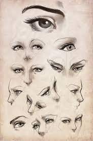 Practice Female Eyes By Artipelago Deviantart Com On Deviantart Drawings Eye Drawing Sketches