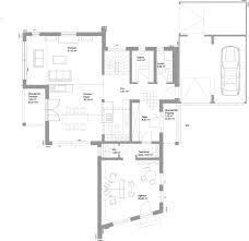 Ein Haus Im Modernen Bauhausstil Das Wohnen Und Arbeiten Verbindet Die Beiden Baukorper Werden Dabei Durch Eine Wandscheibe Getrenn Pultdach Haus Und Bauhausstil