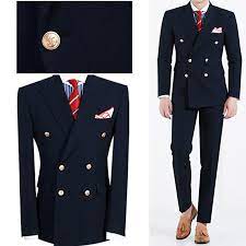 Browse our sale suits online now. Latest Design Hot Selling Fashion Terno Masculino Navy Blue Peaked Lapel Double Breasted Mens Suits 2 Pieces Jacket Pant Double Breasted Suit Designer Suitsfashion Suit Aliexpress