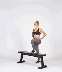 Going up steps is definitely more stressful on the body, certified exercise physiologist deanne davis brooks , ed.d, cscs, an associate professor in the department of kinesiology at the university of north carolina greensboro and usatf level 1 track coach, tells self. 9 Stepup Variations For Leg Strength And Power Fitness Myfitnesspal