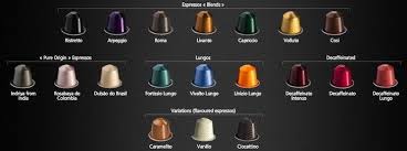 Nespresso Coffee Capsules Identification Flavor Color