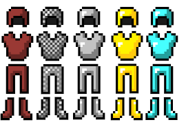 Villagers can be found in villages, which spawn in several biomes such as plains, snowy tundras, savannas, deserts, taigas, and snowy taigas and can cut into other biomes such. Minecraft Armour Sheet By Dragonshadow3 On Deviantart