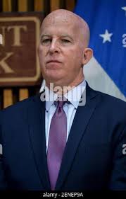 New York Police Commissioner James P. O'Neil attends the Year-to-Date Crime  press conference at New York Police Department Headquarters in New York,  NY, August 6, 2019. Commissioner O'Neil addressed the increase in the crime  rate for July 2019 ...